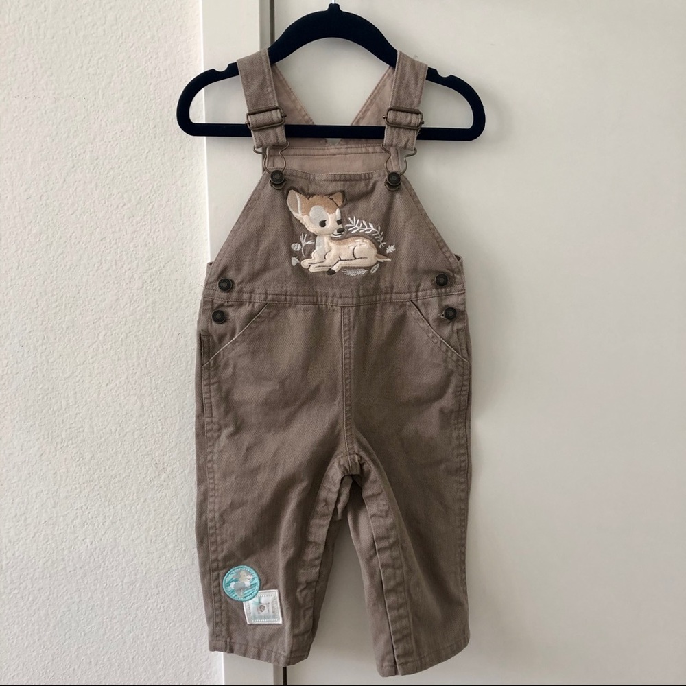 Disney baby Bambi overalls 12-18m